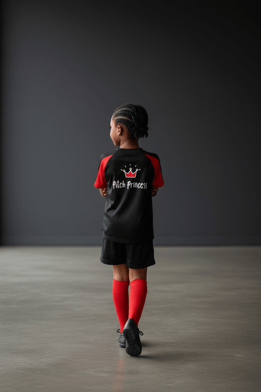 Pitch Princess – Who says Girls can't wear a crown and football boots - Custom Training Wear for Girls & Women in Football