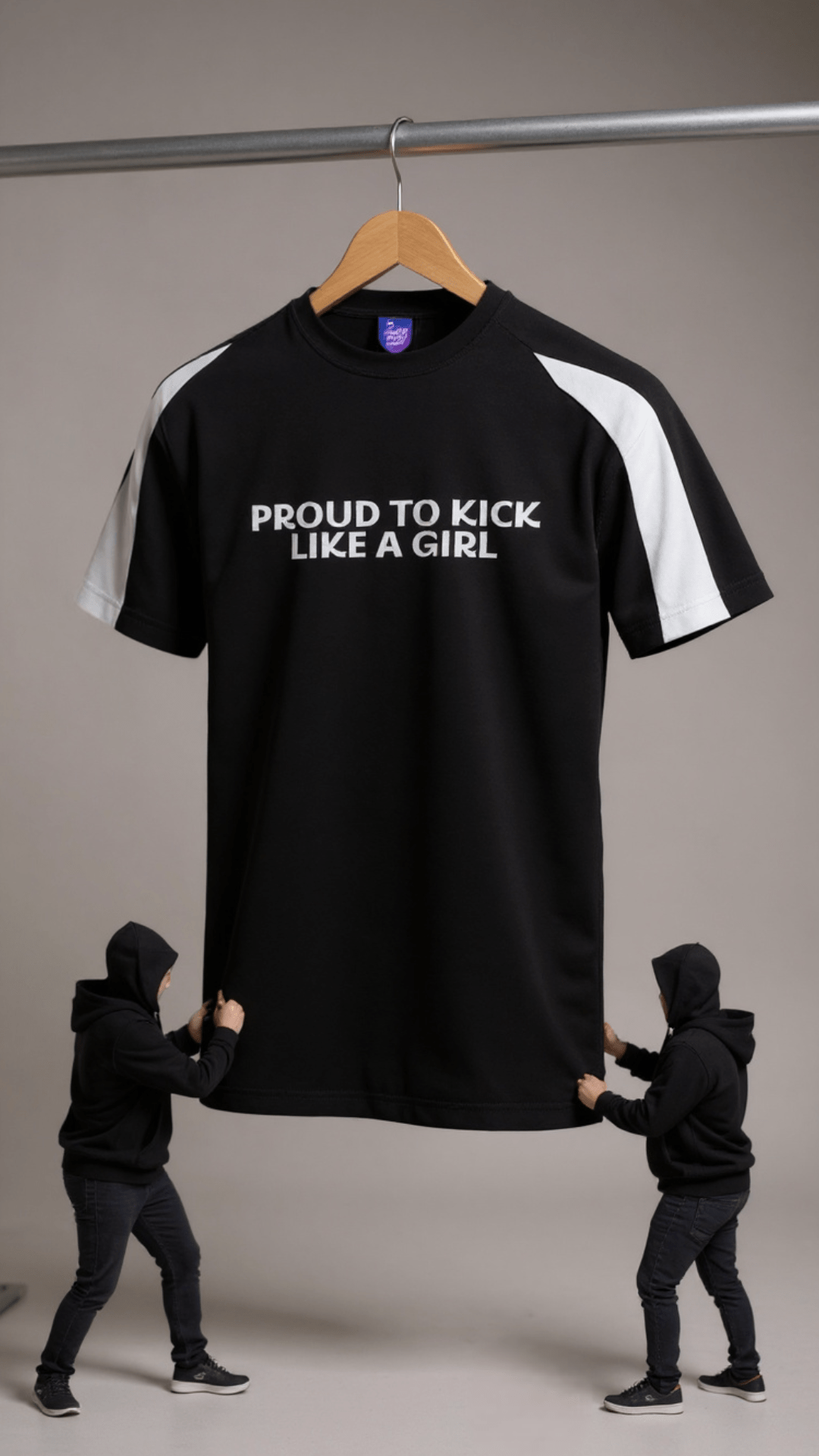 Training Top – Proud To Kick Like A Girl - Custom Training Wear for Girls & Women in Football