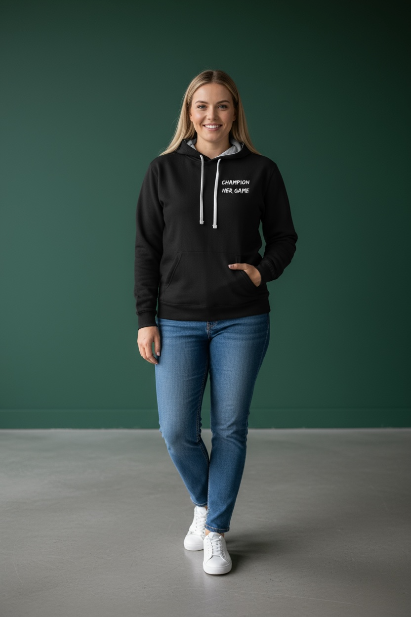 Champion Her Game - Proud Supporters - Proud Pitch Wear