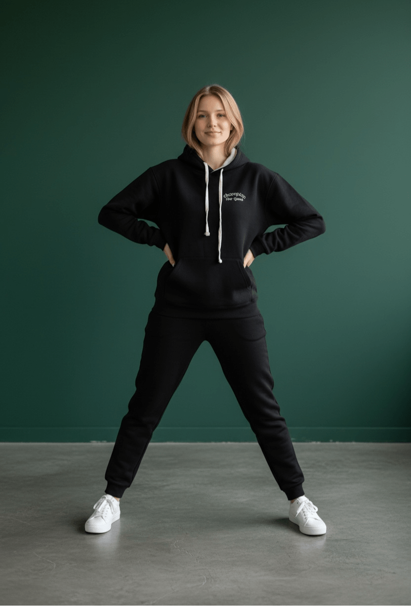 Girls Football Coach Hoodie - Champion Her Game | Team Coach Apparel - Custom Training Wear for Girls & Women in Football