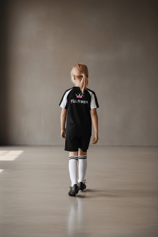 Pitch Princess – Who says Girls can't wear a crown and football boots - Custom Training Wear for Girls & Women in Football