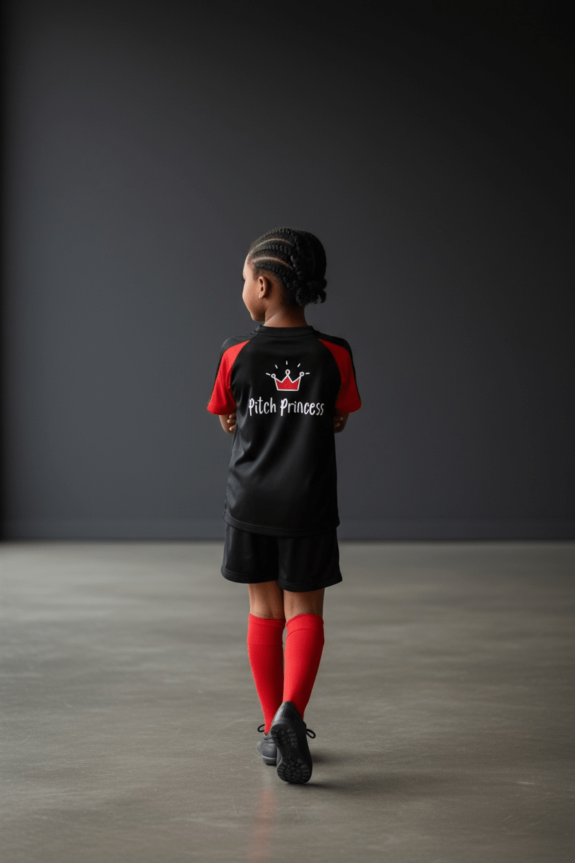 Pitch Princess – Who says Girls can't wear a crown and football boots - Custom Training Wear for Girls & Women in Football