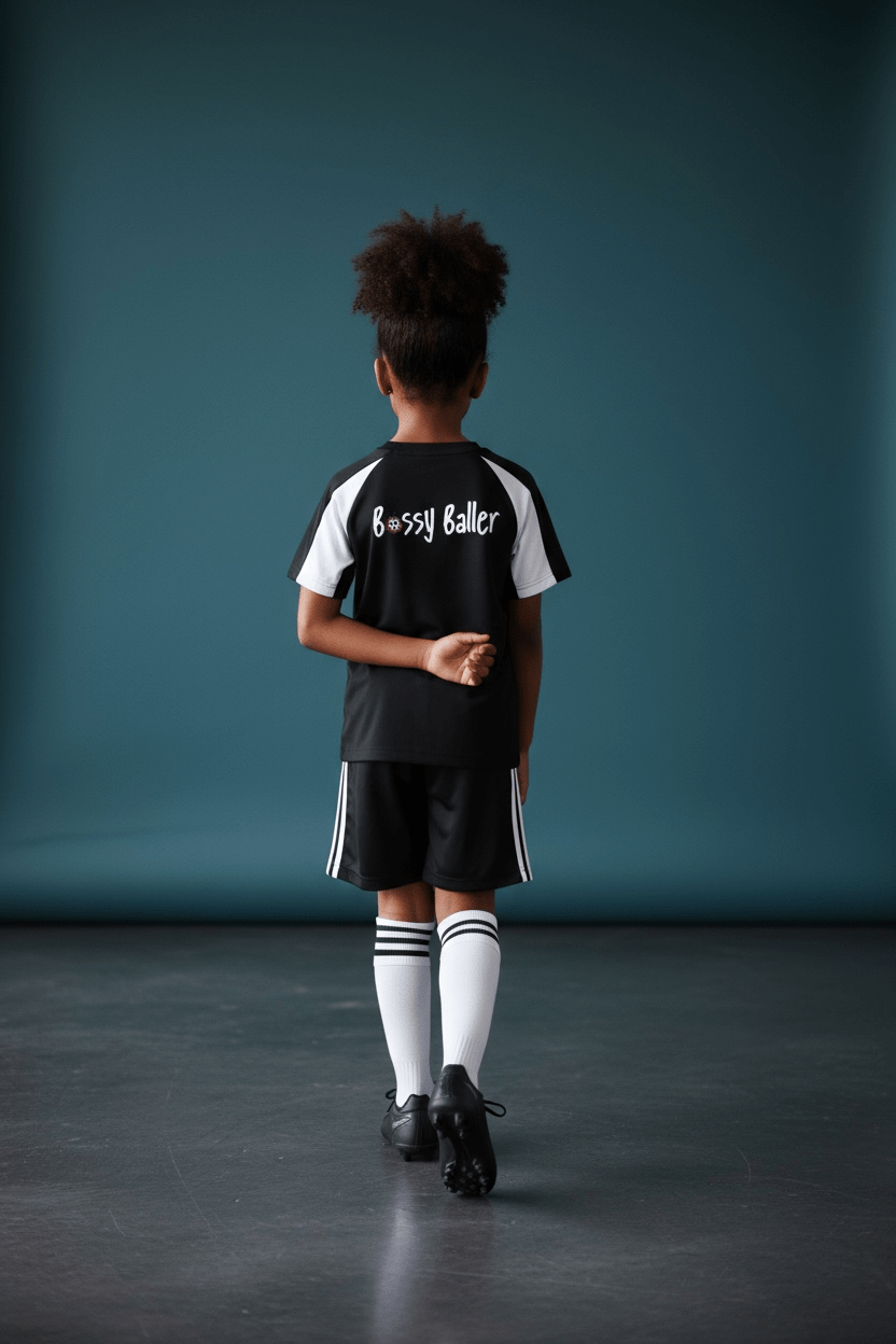 Training Top - Designed For The Bossy Ballers Girls - Custom Training Wear for Girls & Women in Football