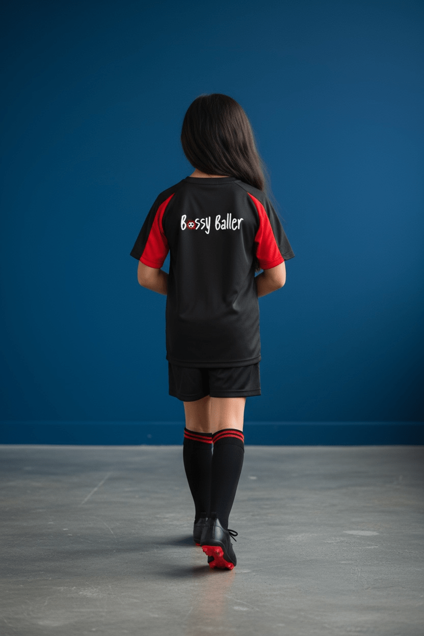 Training Top - Designed For The Bossy Ballers Girls - Custom Training Wear for Girls & Women in Football