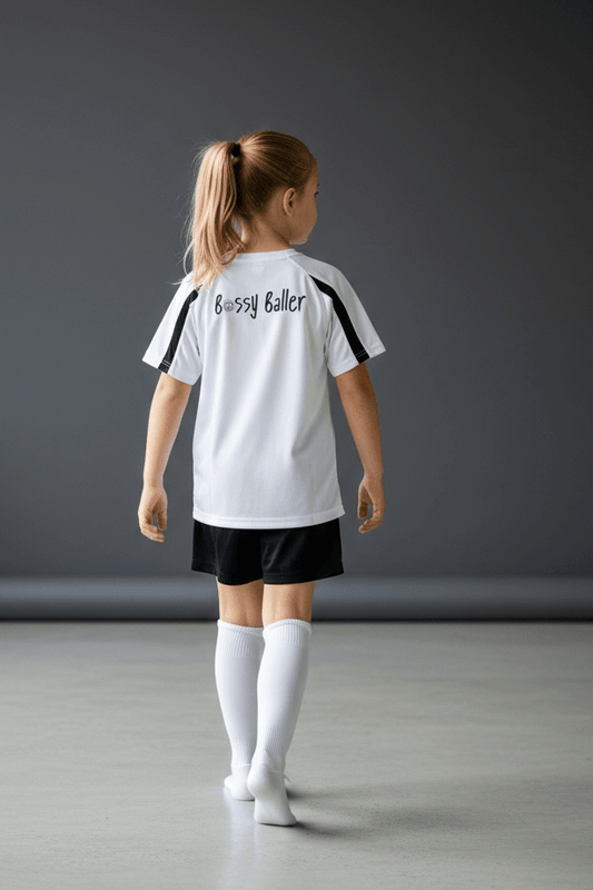 Training Top - Designed For The Bossy Ballers Girls - Custom Training Wear for Girls & Women in Football